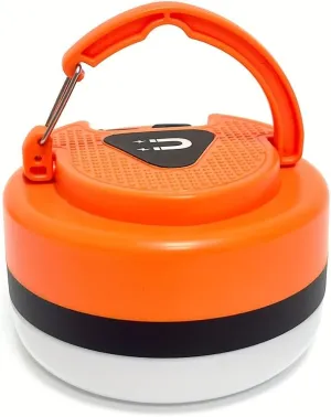 LED Camping Lantern Rechargeable, Portable Camping Tent Light with 3 Light Modes & Magnetic Base, Emergency Hanging Camp Light for Hurricane, Home, Camping, Hiking, Fishing