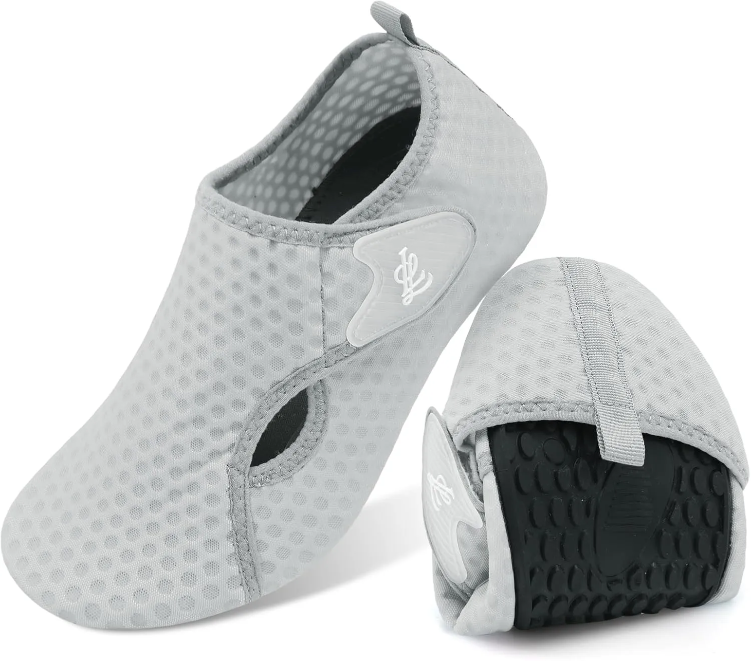 LeIsfIt Water Shoes for Women Men Wide Swim Beach Barefoot Shoes Quick Dry Aqua Socks for Pool Diving Boating River Yoga Lake Surf