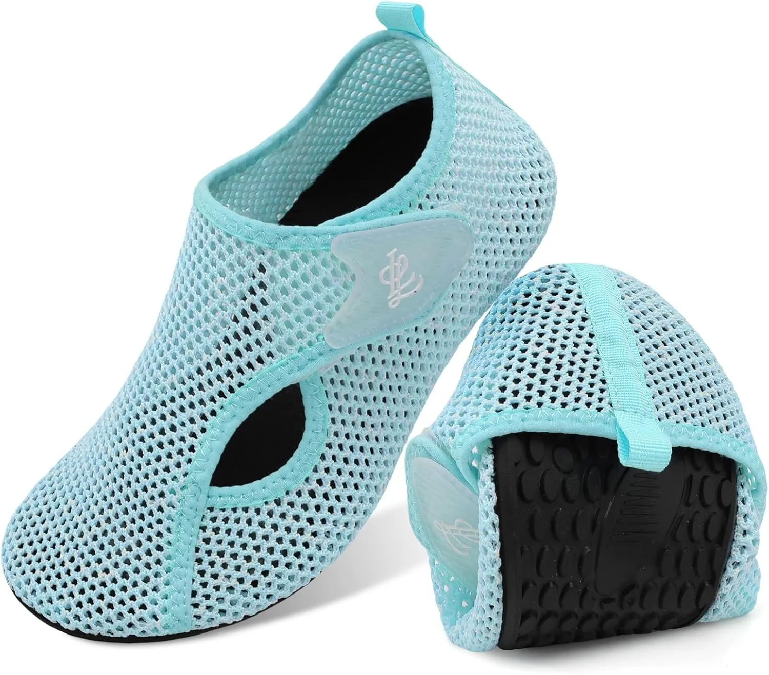 LeIsfIt Water Shoes for Women Men Wide Swim Beach Barefoot Shoes Quick Dry Aqua Socks for Pool Diving Boating River Yoga Lake Surf