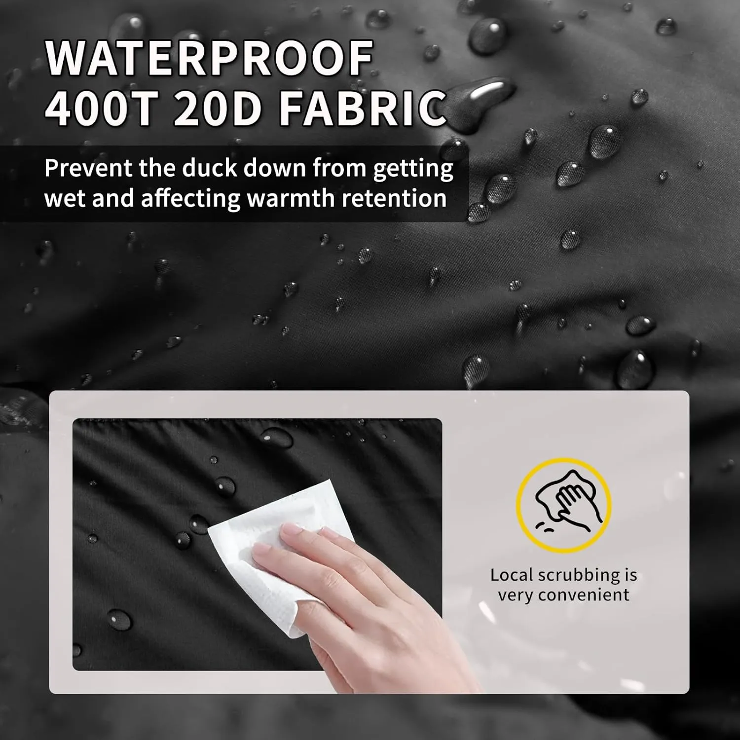 Lightweight Sleeping Bag for Adults. 59-24°F.Weighs only 1.85/2.68lb. Down Sleeping Bag for Hiking, Camping, Mountaineering, Adventure and Backpacking.