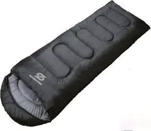 Lightweight Sleeping Bag for Different Seasons, Portable Waterproof Sleeping Bag with Compression Sack for Camping, Backpacking, Hiking