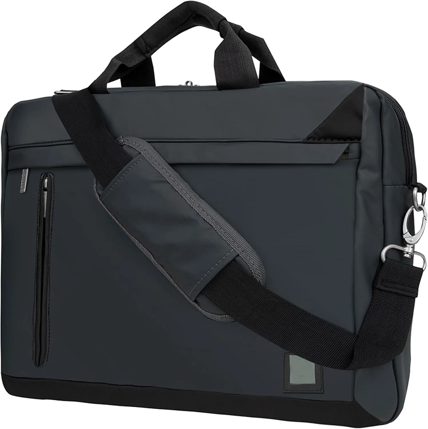 Lightweight Slim 15 inch Laptop Carrying Case Sling Shoulder Bag Campus Bag for College, Work Meetings, Travel, Commute