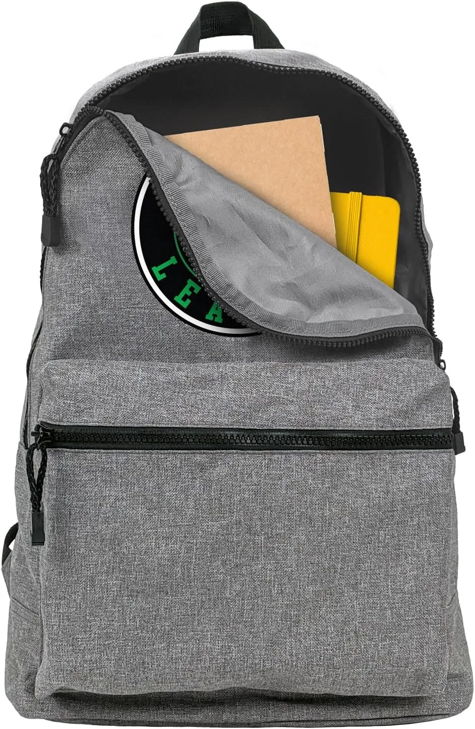 LOGOVISION Justice League Green Lantern Athletic Logo Lightweight Backpack for Work School Daily Use Packable for Travel