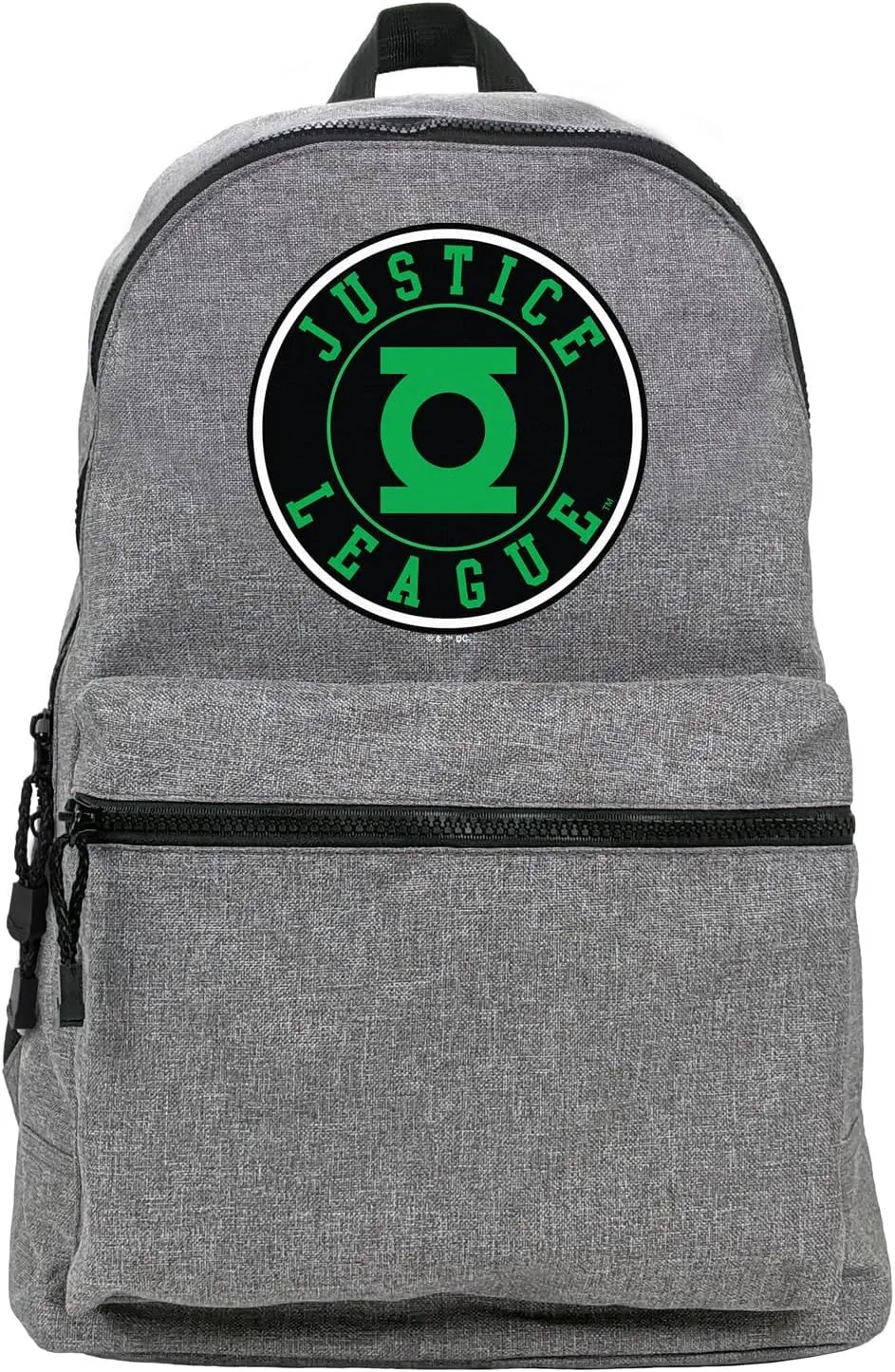 LOGOVISION Justice League Green Lantern Athletic Logo Lightweight Backpack for Work School Daily Use Packable for Travel