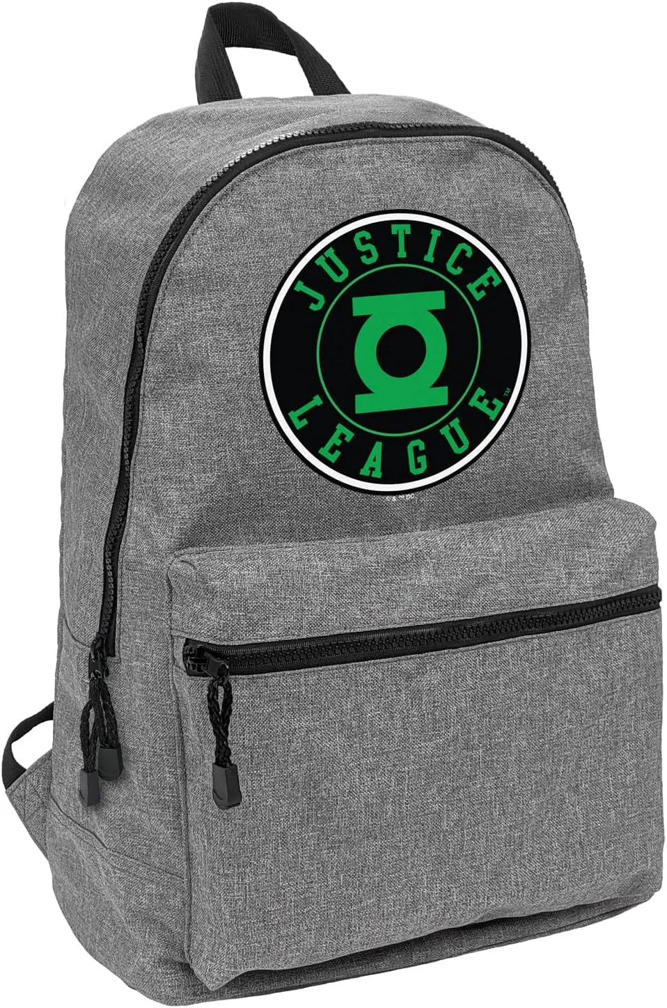 LOGOVISION Justice League Green Lantern Athletic Logo Lightweight Backpack for Work School Daily Use Packable for Travel