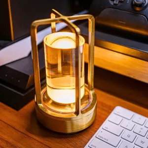 Luminaire Crystal Lantern
