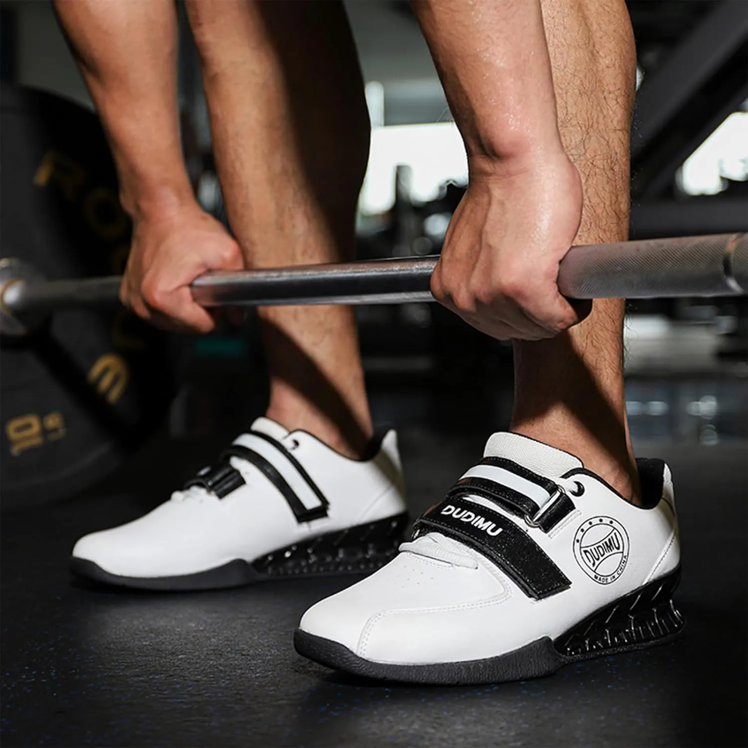 Men's and Women's Weightlifting Shoes – Non-Slip Cross Training Footwear for Powerlifting, Deadlifting, and Squats – Ideal Performance Lifting Shoes