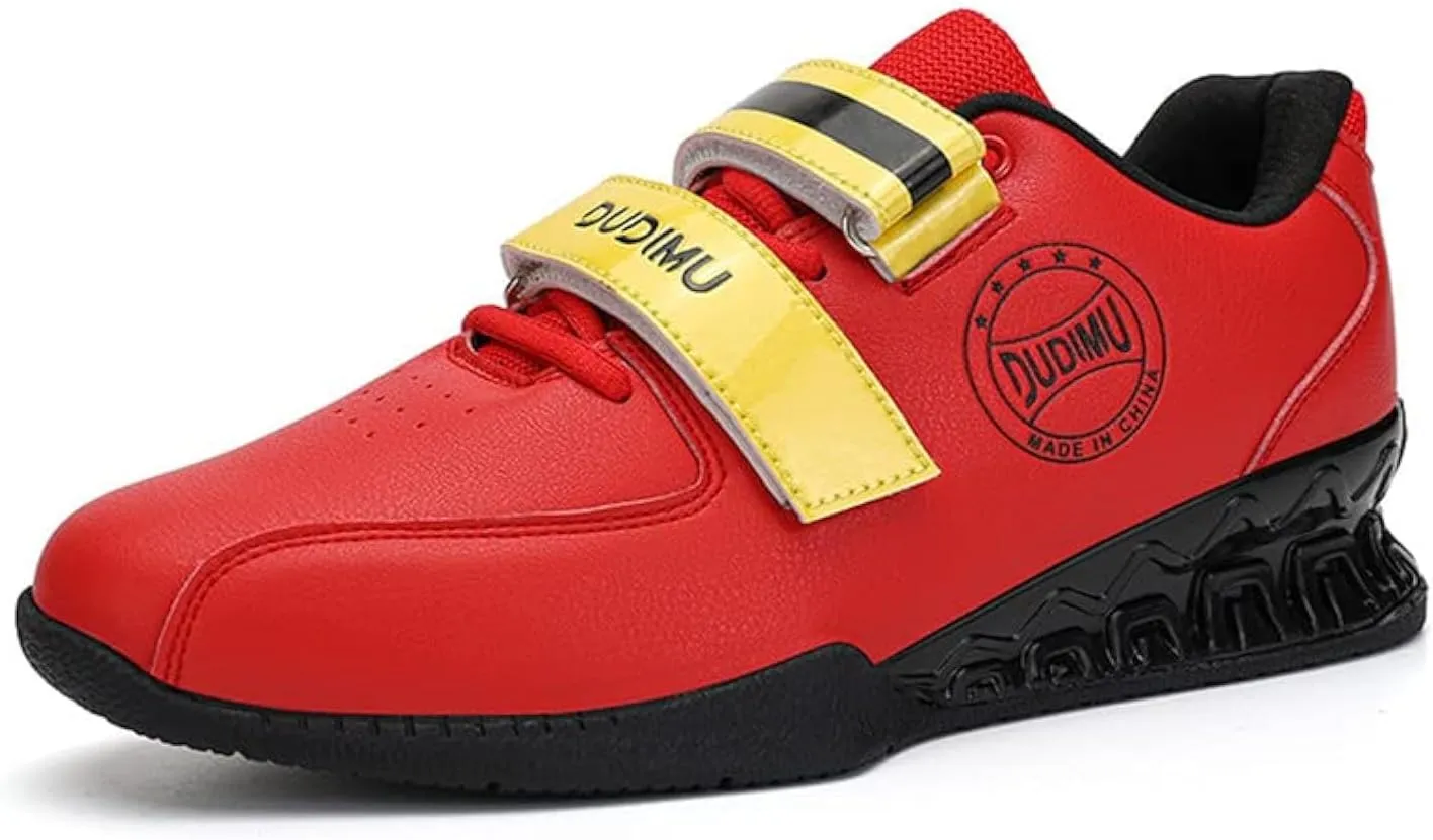 Men's and Women's Weightlifting Shoes – Non-Slip Cross Training Footwear for Powerlifting, Deadlifting, and Squats – Ideal Performance Lifting Shoes
