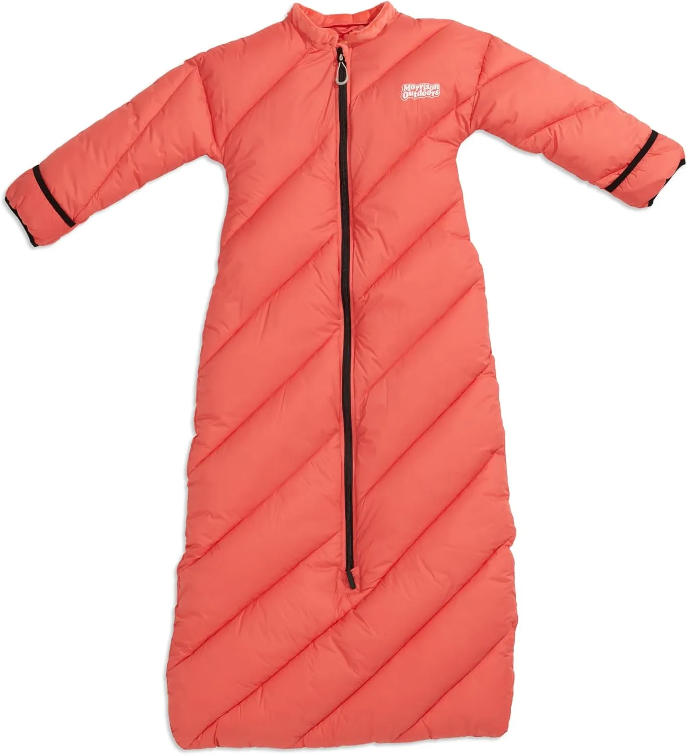 Mighty Mo 40° Kids Sleeping Bag (Ages 3-5). The Comfiest, Coziest Camping Sleeping Bag for Kids, with Adjustable Cuffs.