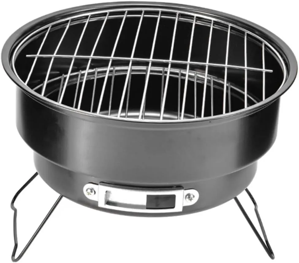 Milisten Portable Bbq Grill Foldable Charcoal Grill Stainless Steel Bbq for Camping