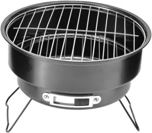 Milisten Portable Bbq Grill Foldable Charcoal Grill Stainless Steel Bbq for Camping