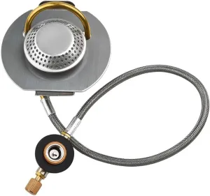 Mini Gas Stove, 3200W Windproof Camping Gas Stoves Portable Stainless Steel Split Burner For Outdoor Camping Hiking Picnic