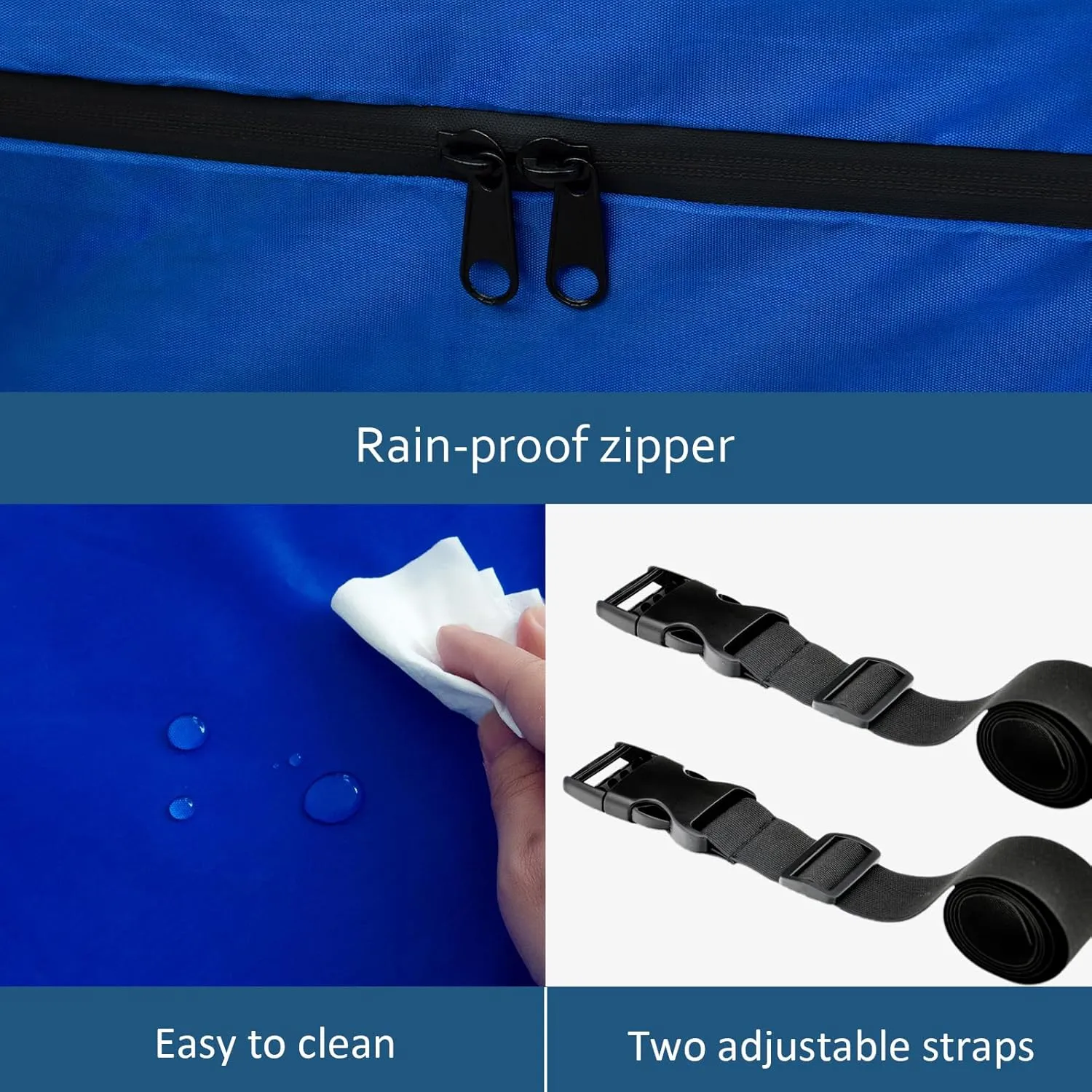 Moonsea King Waterproof Mattress Storage Bag, Reusable and Easy to Use, Strong Zipper, Fits Mattresses Up to 15 Inches