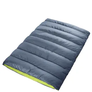 Mountview Double Sleeping Bag Bags Outdoor Grey