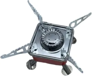 Multi-Functional Outdoor Camping Cooker Lightweight Folding Stove Strong Bracket for Adventure