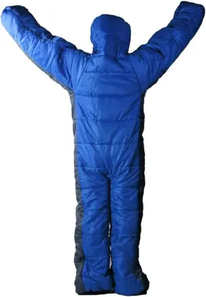 N/A Human Walking Sleeping Bag for Adults, Portable Compact Warm Ultra Lightweight Cold Weather Sleeping Bag, Outdoor Camping Sleeping Bag