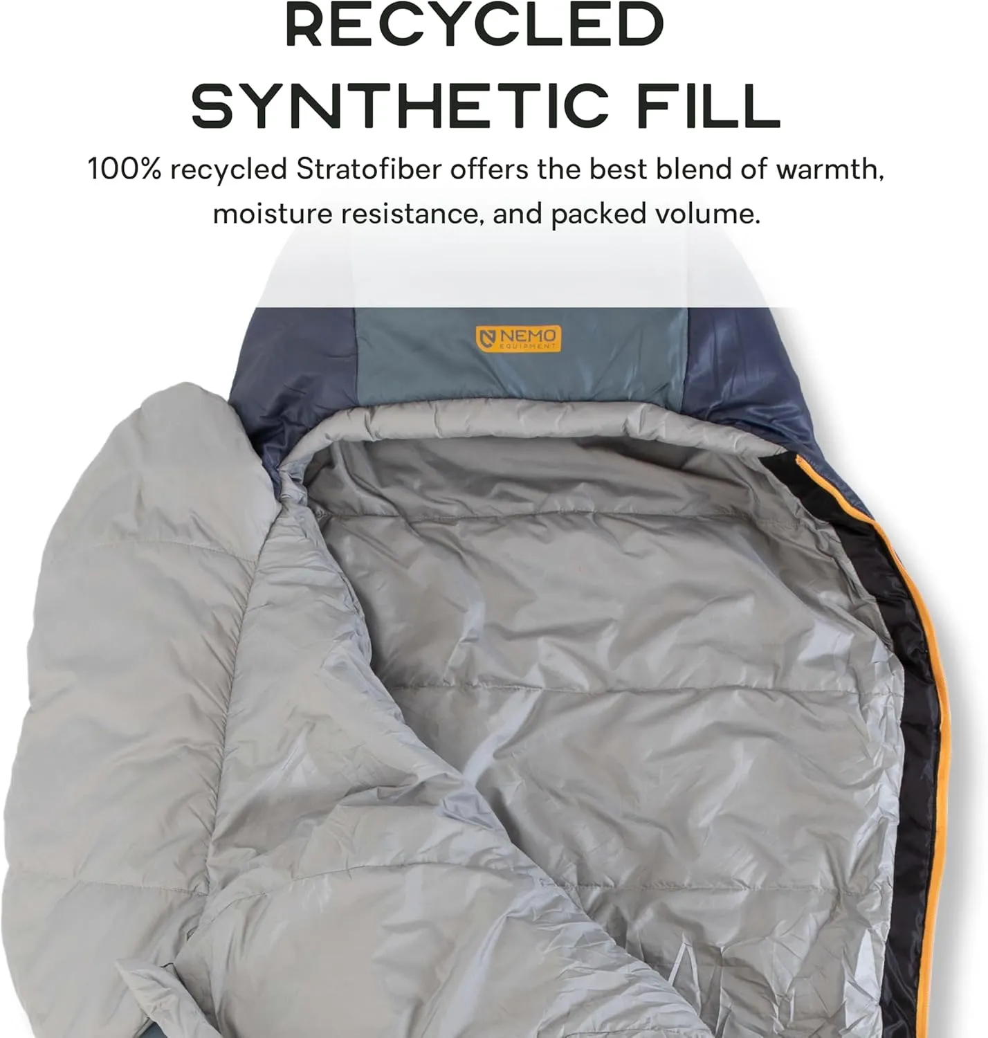 NEMO Equipment Tempo | Men's and Women's 20 & 35 Degree Synthetic Sleeping Bags