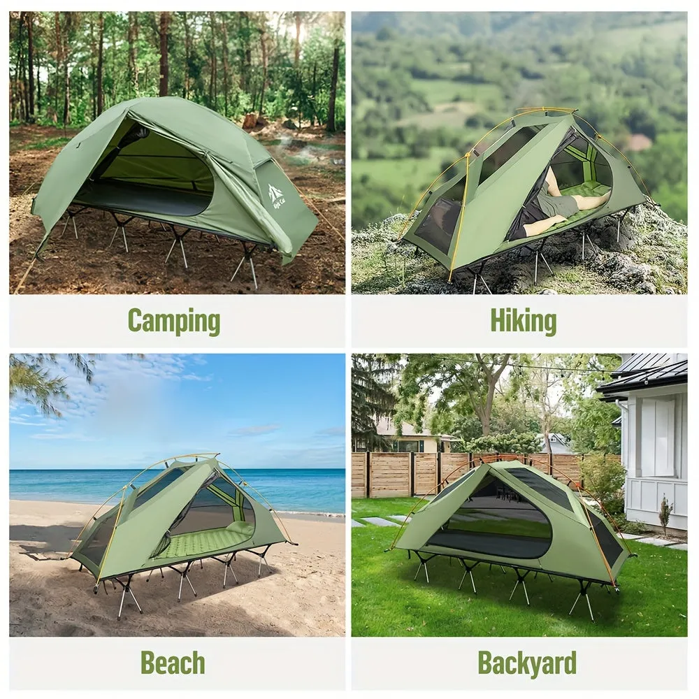 Night Cat Waterproof Portable OffGround Camping BedTent