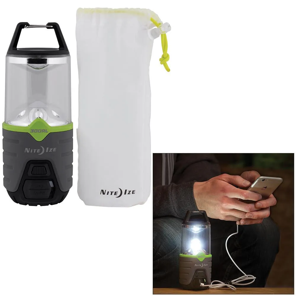 Nite Ize Radiant&reg; 300 Rechargeable Lantern