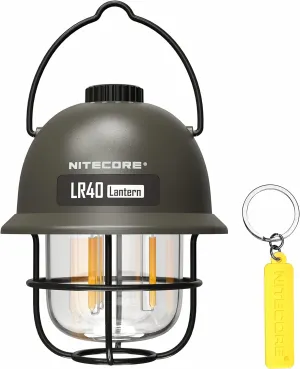 NITECORE LR40 Multifunctional USB-C Rechargeable Camping Lantern with NITECORE Tag