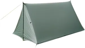 Nylon Rain Tarp Lightweight Waterproof Camping Tarp Tent Shelter 1-2 Person Tent Camping Gear Easy to Set