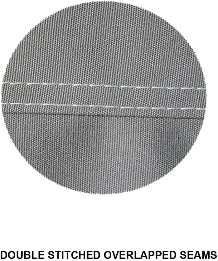 Oceansouth Heavy Duty 100% Solution Dyed Polyester V-Hull Runabout Boat Cover ((13'5" - 14'1")) Fish Cover Fishing Straps tarp Poles Waterproof Bag Boat Bags Equipment Covers Seats Heavy Duty