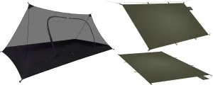 Onewind Mesh Tent with Bathtub and Tent Footprint
