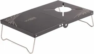 OUKENS Picnic Table, Aluminum Alloy Foldable Portable Mini Camping Stove Table with Storage Bag for Outdoor,Folding Camping Table Foldable Side Table