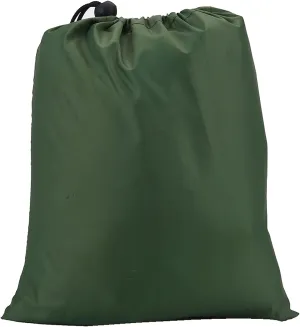 Outdoor Camping Tarp, Lightweight Waterproof Tent Tarp, Portable Moist Rain Tarp for Hiking, Fishing, and Traveling(9.4in-Green)