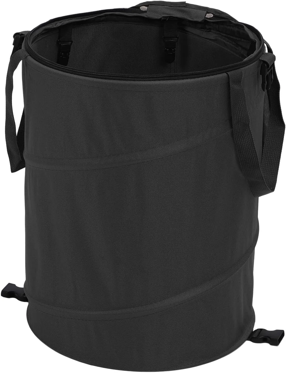 Outdoor Garbage Containers Container, 24 Versatile Versatile Gallons of Garden Portable Camp Garbage (Black)