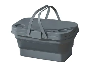 Outdoor Picnic - for Enhanced Basket Grey Lid with Collapsible Camping Order now