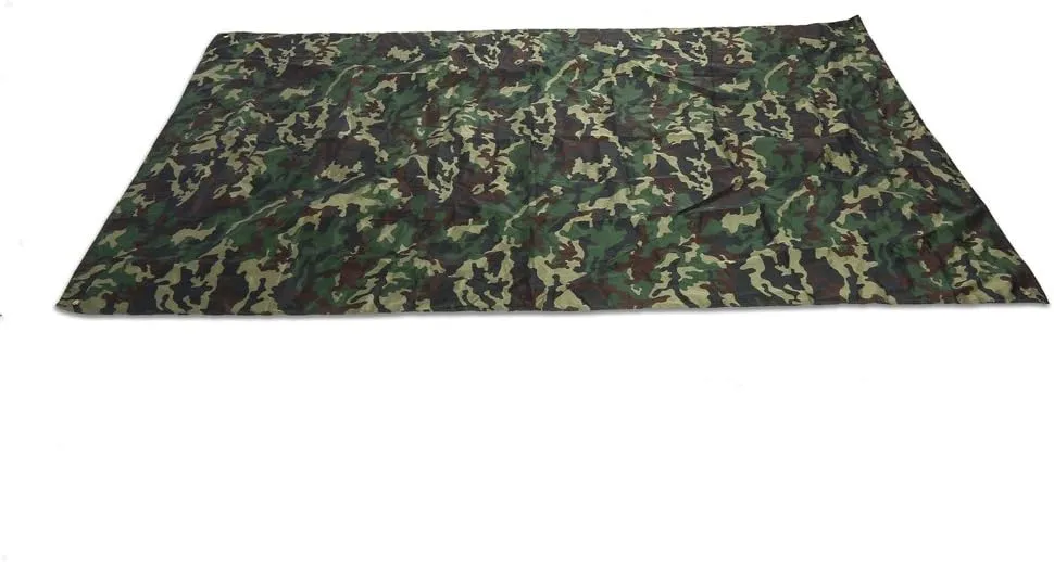 Outdoor Portable Lightweight Rainproof Mat RainTent Tarp Shelter, Great Accessory for Camping or Outdoor Activities enthusiasts. (3 * 2.9 meters)