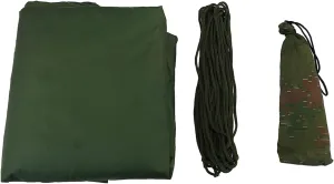 Outdoor Tent Shelter, Portable Lightweight Rain Tarp Fly Tent Tarp for Camping Traveling Fishing