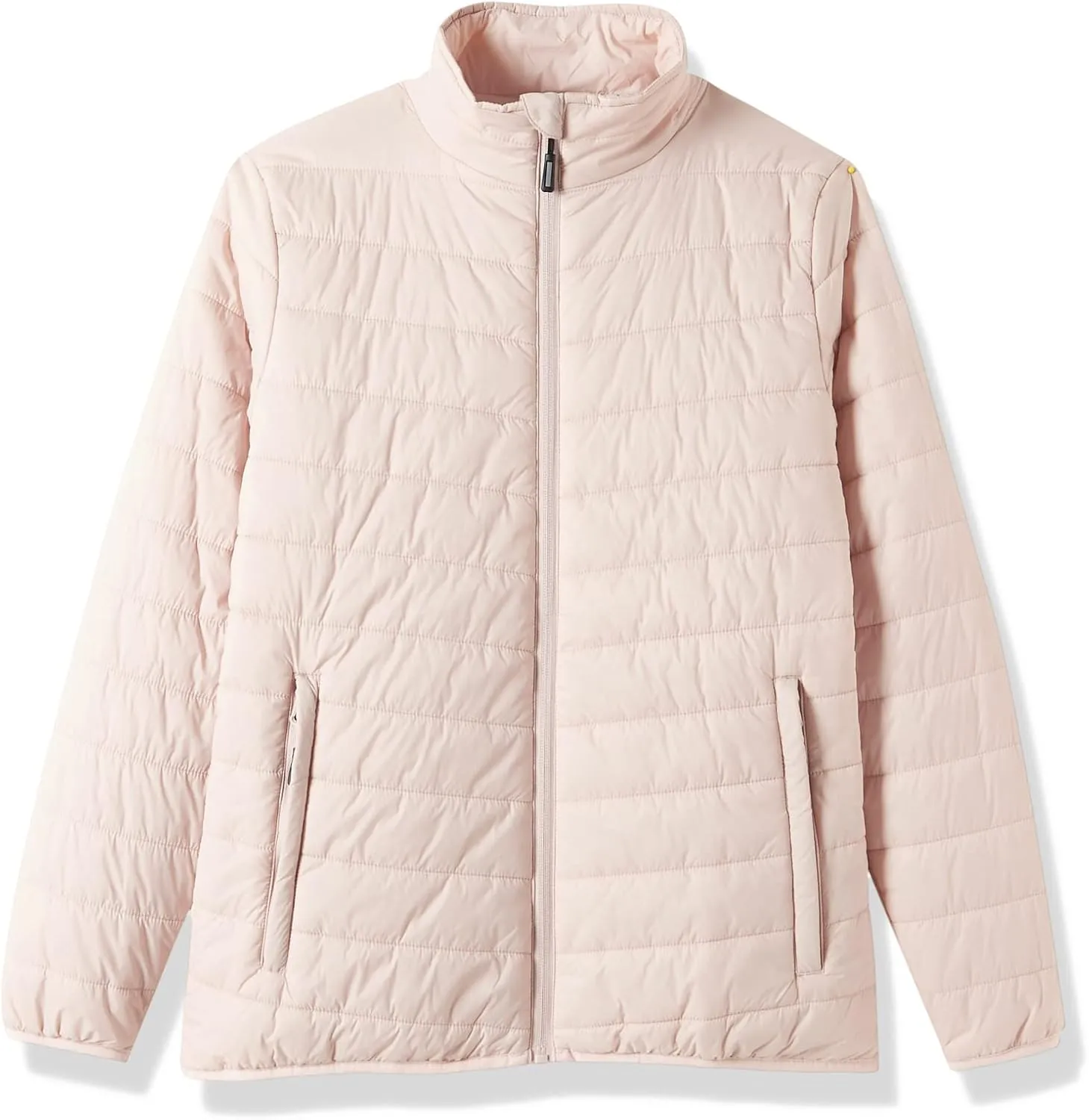 Outdoor Ventures Women's Packable Full-Zip Short Puffer Jacket Insulated Quilted Warm Lightweight Winter Coat