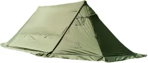 Outdoor Windproof Camp Tent with Stove Jack 4 Season Tent Sun Shelter for Family Camping Hunting Fishing