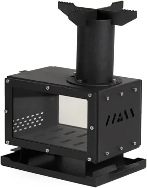 Outdoor Wood Stove, Burning Stove, Portable Camping Wood Stove, Removable Windproof Wood Stove, Suitable for Outdoor Camping, Traveling