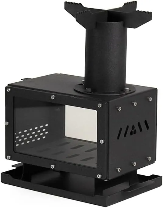 Outdoor Wood Stove, Burning Stove, Portable Camping Wood Stove, Removable Windproof Wood Stove, Suitable for Outdoor Camping, Traveling
