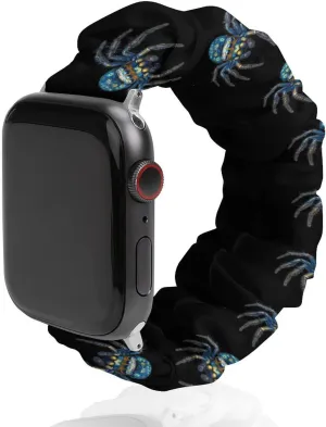 Peacock Spiderpng Fashion Watch Strap Scrunchies Wristbands Compatible With IWatch Series