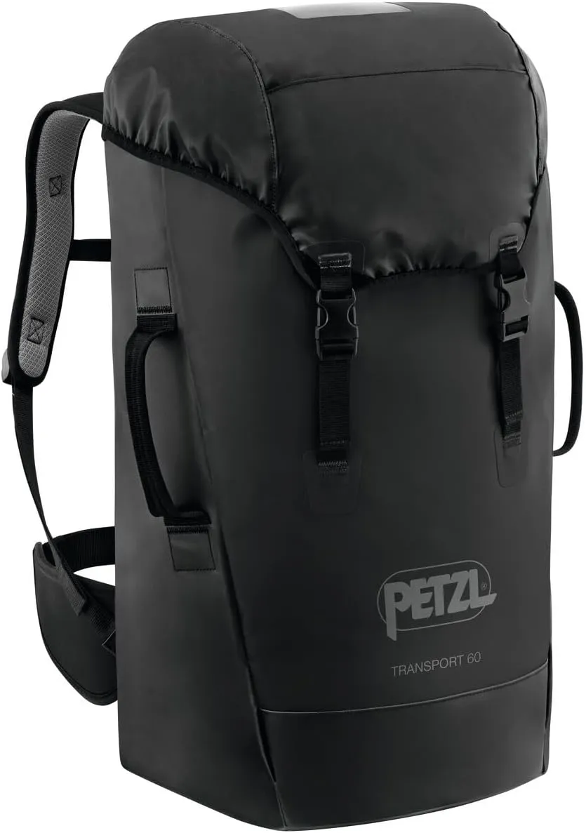PETZL Transport Pack 2024 (Black, 60 liters)