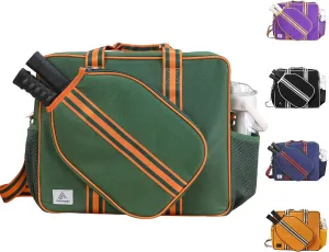 Pickleball Bags for Women&Man | Pickleball Bags with Insulated Drink Cooler Bag Fence Hooks | Pickleball Gift