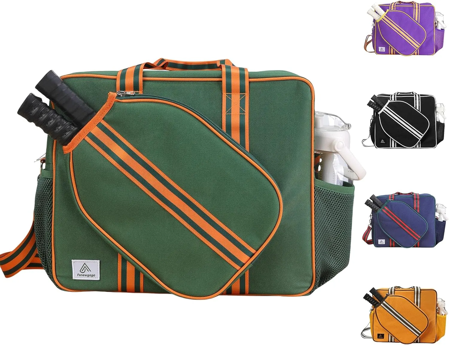 Pickleball Bags for Women&Man | Pickleball Bags with Insulated Drink Cooler Bag Fence Hooks | Pickleball Gift