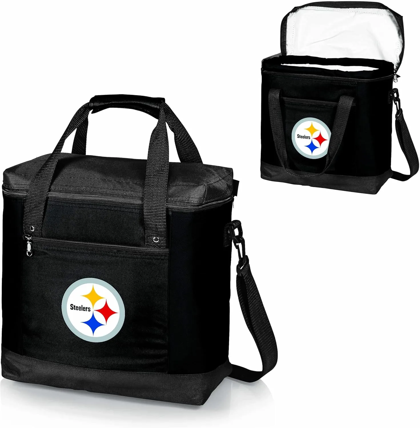 PICNIC TIME NFL Montero Tote Cooler Bag - Soft Cooler Bag - Picnic Tote, (Black)