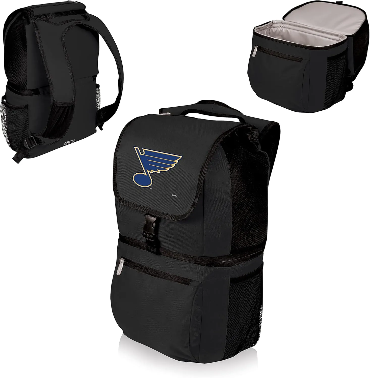 PICNIC TIME NHL Unisex-Adult NHL Zuma Backpack Cooler, Soft Cooler Backpack, Lunch Cooler