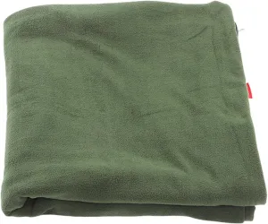 Pilipane Portable Camping Sleep Gear and Camping Hiking Climbing Sleep Gear, Fleece Sleeping Bag for Warm and Cozy Outdoor Camping, Machine Washable Sleeping Bag (Green)
