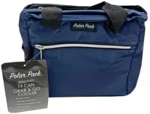 Polar Pack 14 Can Insulated Cooler Bag Keeps Your Items Extra Cold for Hours