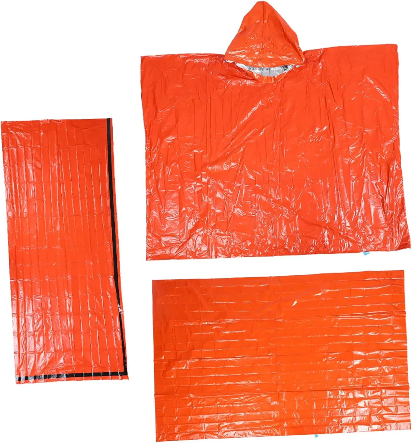 POPETPOP 1 Set Outdoor Survival and Thermal Blanket Emergency and Tent Lightweight Portable Gear for Camping Hiking and Emergency Situations