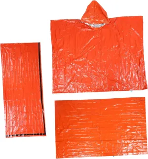 POPETPOP 1 Set Outdoor Survival and Thermal Blanket Emergency and Tent Lightweight Portable Gear for Camping Hiking and Emergency Situations