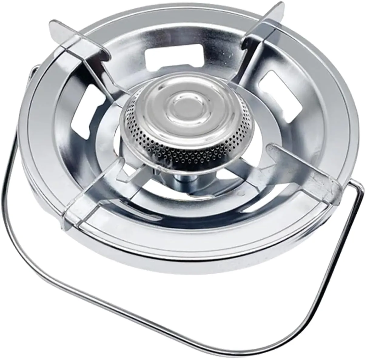 POPETPOP Lightweight Outdoor Mini Stove Burner Windproof Camping Gas Stove for Camping