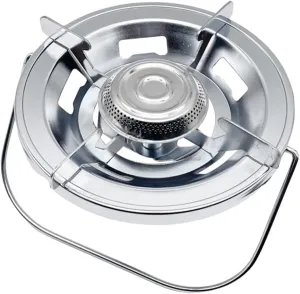 POPETPOP Lightweight Outdoor Mini Stove Burner Windproof Camping Gas Stove for Camping