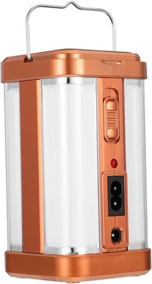 POPETPOP Solar Lantern Handheld Rechargeable Camping Light Multi-Function Hook Led Lamp
